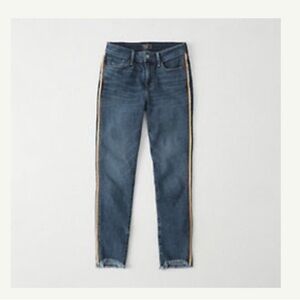 Abercrombie & Fitch Harper Low Rise Ankle Jeans 27 or 4
